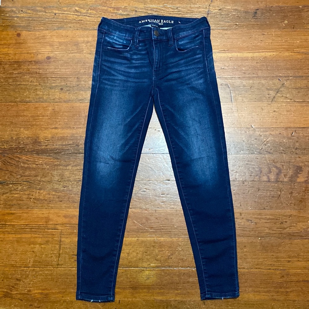 AEO Super Stretch Jegging Crop Jeans #167N